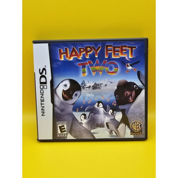 Happy Feet Two (Nintendo DS, 2011) - CIB With Manual & Happy Feet One Loose Game - Picture 4 of 5